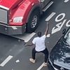 Dance Like Nobody's Honking: Man Confronts Truck Driver With Cathartic Dancing In Brooklyn